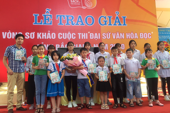 Học sinh lớp 4 đạt giải “Đại sứ Văn hóa đọc” tỉnh Bắc Giang năm 2020