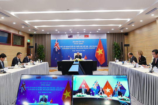 Việt Nam - New Zealand nâng cấp quan hệ lên Đối tác Chiến lược