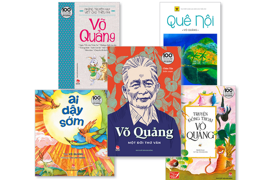 Ra mắt bộ sách đặc biệt nhân 100 năm ngày sinh nhà văn Võ Quảng