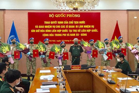 Tham gia gìn giữ hoà bình quốc tế, Việt Nam là đối tác tin cậy, trách nhiệm