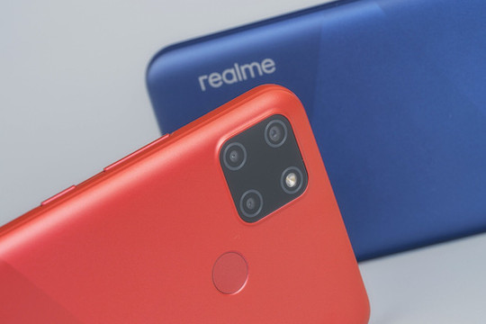 Smartphone Realme C12 có dung lượng pin tới 6.000mAh