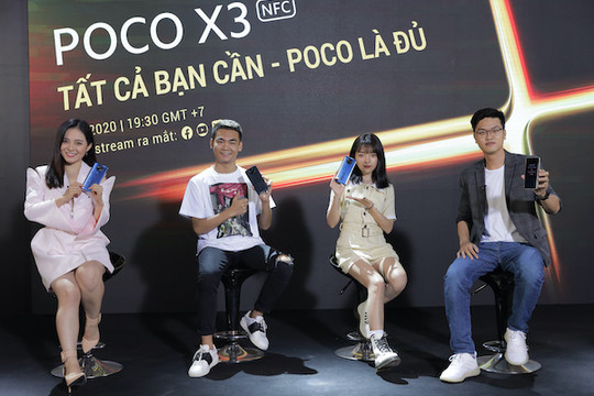 POCO X3 NFC dành cho giới trẻ ưa thích công nghệ và game