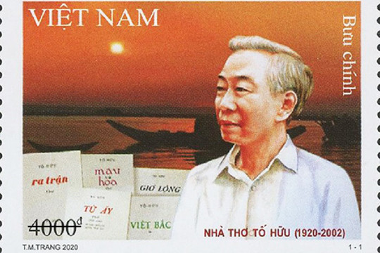 Phát hành đặc biệt bộ tem kỷ niệm 100 năm ngày sinh Tố Hữu