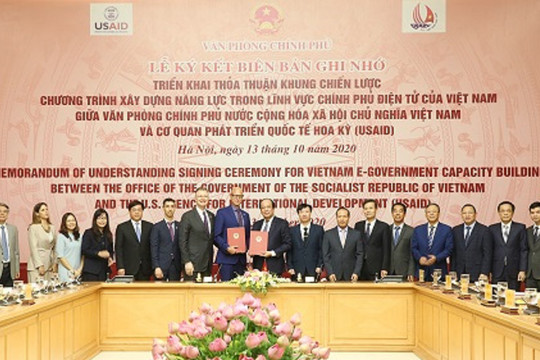 Việt Nam - Hoa Kỳ hợp tác xây dựng Chính phủ điện tử theo 4 hợp phần chính