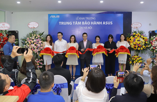 ASUS mở trung tâm dịch vụ và bảo hành mới tại Hà Nội