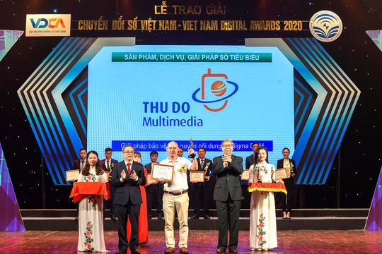 Giải pháp ngăn vi phạm bản quyền trên Internet đạt giải thưởng Chuyển đổi số Việt Nam
