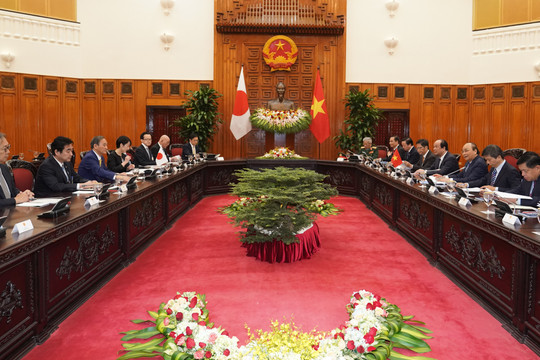 Việt Nam - Nhật Bản trao đổi 12 văn kiện hợp tác trị giá gần 4 tỷ USD