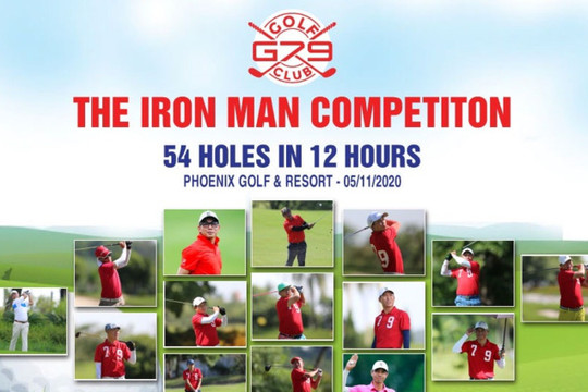 The Iron Man Competiton: Thử thách 54 hố golf trong 12 giờ