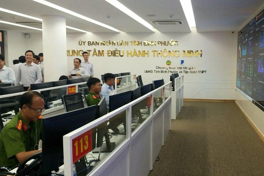 Trung tâm điều hành thông minh Bình Phước: Giải pháp mang dấu ấn “Make in Vietnam"
