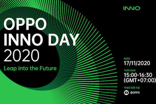 OPPO INNO Day 2020 sẽ hé lộ 3 xu hướng công nghệ đột phá