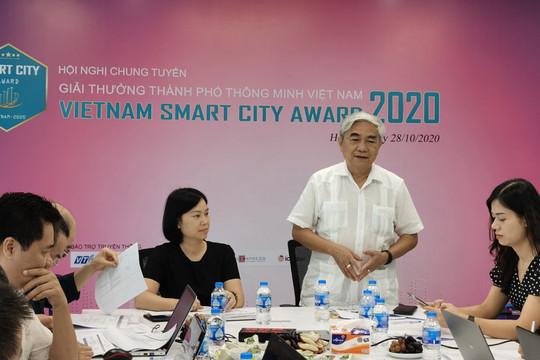 Giải thưởng thành phố thông minh Việt Nam 2020 sẽ trao 53 giải thưởng