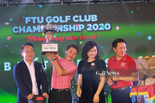 Golfer Nguyễn Quang Mạnh vô địch FTU Golf Championship 2020