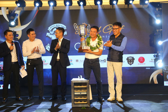 Golfer Nguyễn Quốc Bình – chủ nhân mới chức vô địch giải Royal Golf Championship Open 