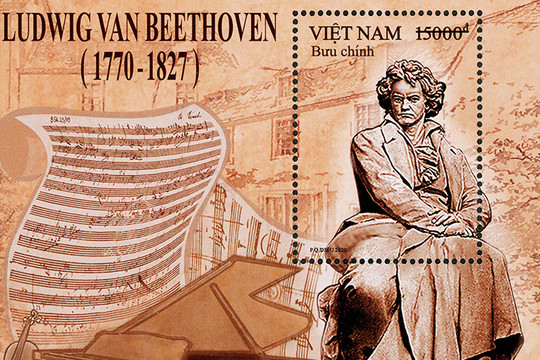 Bộ TT&TT phát hành bộ tem về nhà soạn nhạc vĩ đại Beethoven