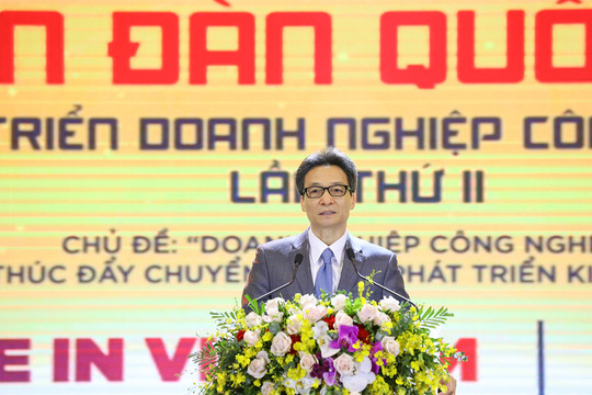 Phó Thủ tướng Vũ Đức Đam: Doanh nghiệp công nghệ số Việt Nam đồng lòng để đi xa