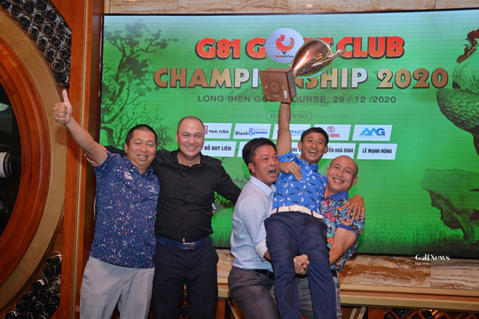 Golfer Dương Văn Vinh trở thành nhà vô địch năm của CLB golf G81