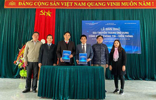 SAVIS bàn giao Đài truyền thanh số cho huyện Thường Xuân, tỉnh Thanh Hóa