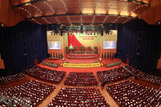 Báo Lào: Đại hội XIII đánh dấu sự phát triển mạnh mẽ của Đảng CSVN