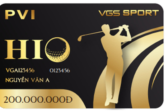 VGS Sport triển khai bán trực tiếp Thẻ hội viên “Dịch vụ giải thưởng HIO” theo năm tại sân tập golf Đảo Sen