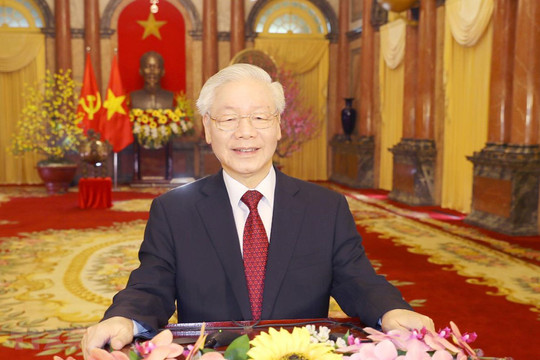 Tổng Bí thư, Chủ tịch nước Nguyễn Phú Trọng: Mừng Xuân mới khí thế mới, thắng lợi mới