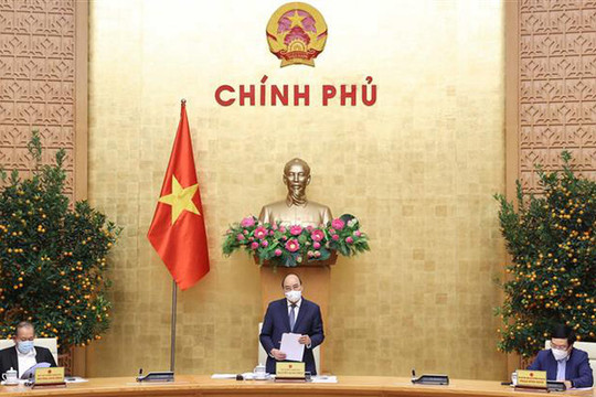 Thủ tướng Chính phủ Nguyễn Xuân Phúc: Vừa chống dịch, vừa thực hiện Nghị quyết Đại hội XIII
