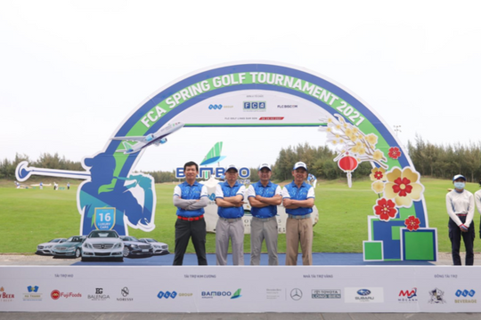 800 golfer tranh tài tại giải FCA Spring Golf Tournament 2021