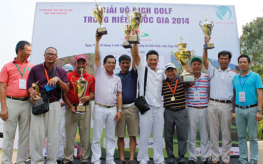 Giải Vô địch Trung Niên Quốc gia tranh cúp Vietnam Airlines: Sân chơi dành cho những golfer kỳ cựu