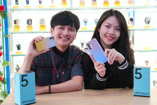 OPPO Reno5 là smartphone bán chạy nhất Việt Nam quý I/2021