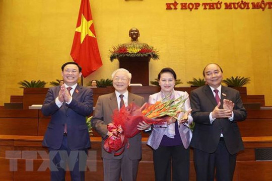 Tổng Bí thư Nguyễn Phú Trọng đã hoàn thành xuất sắc trọng trách Chủ tịch nước