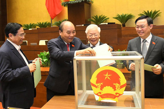 Bà Võ Thị Ánh Xuân được bầu giữ chức Phó Chủ tịch nước