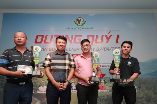 CLB GolfNet tổ chức giải đấu Outing Quý 1 gặp mặt đầu năm