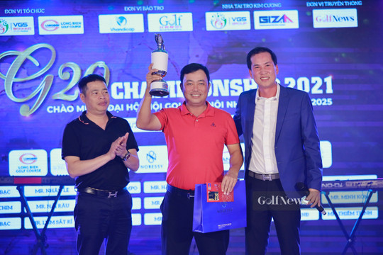 Golfer Hà Ngọc Hoàng Lộc giành Best Gross giải G20 Championship 2021
