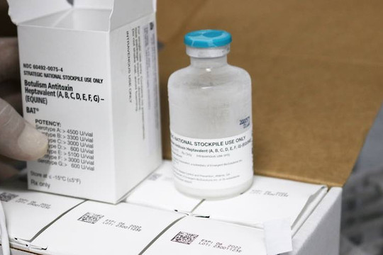 Bệnh viện Chợ Rẫy tiếp nhận thuốc giải độc botulinum