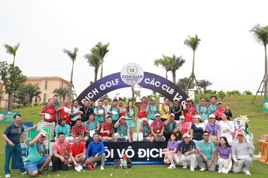 G78 đăng quang tại giải Vô địch golf các Câu lạc bộ 12 con Giáp 2021