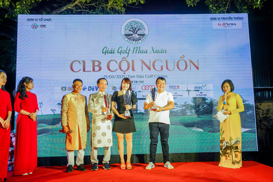 Golfer Mai Thanh Trúc vô địch Giải golf mùa xuân CLB Golf Cội Nguồn