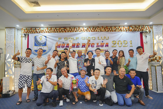 Golfer Trương Văn Mạnh vô địch giải F Golf Mùa hè rực lửa 2021