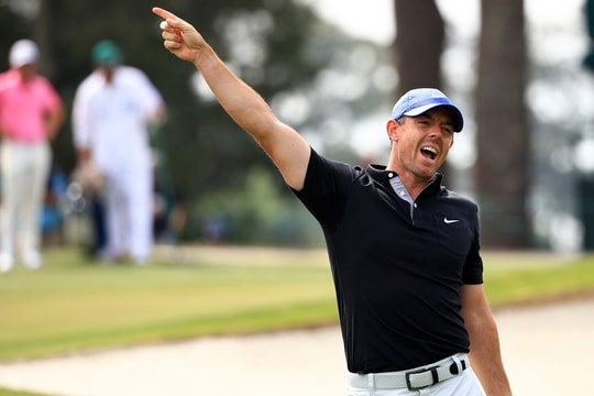 Rory McIlroy rơi tự do trên BXH Golf Thế giới