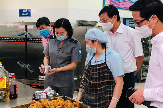 Hà Nội triển khai công tác hậu kiểm về an toàn thực phẩm năm 2021