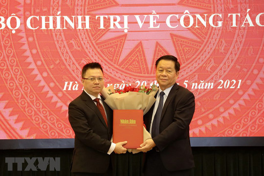 Ủy viên TW Đảng Lê Quốc Minh giữ chức Tổng Biên tập Báo Nhân Dân