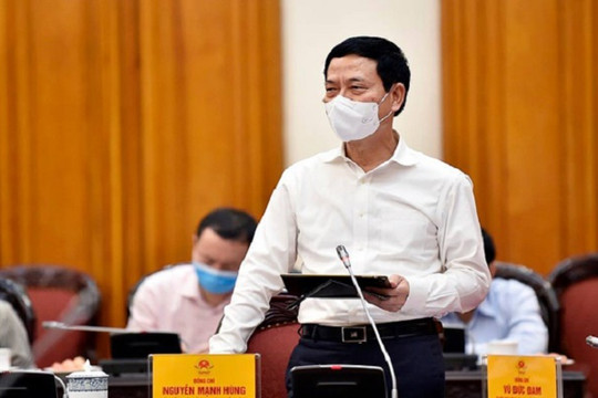 Bộ trưởng Nguyễn Mạnh Hùng: Xét nghiệm chủ động, công nghệ bắt buộc và vắc-xin quyết định