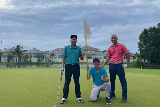 Golfer thứ 3 trong tháng 6 trúng giải thưởng tiền mặt đến từ gói Dịch vụ giải thưởng HIO của VGS Sport