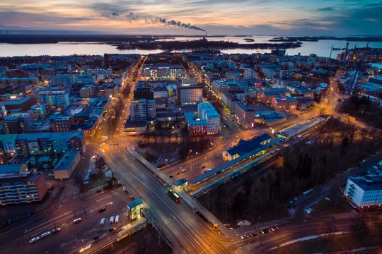 Thành phố Vaasa, Phần Lan phát triển công cụ dữ liệu để cắt giảm lượng khí thải giao thông