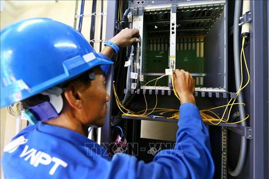 Đến năm 2025, hạ tầng mạng băng rộng ở Hà Nội phủ trên 80% hộ gia đình