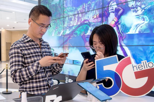 Trung Quốc nhắm mục tiêu đạt 560 triệu người dùng mạng 5G vào năm 2023