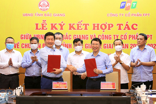 FPT hỗ trợ Bắc Giang chuyển đổi số toàn diện từ cơ quan nhà nước cho đến người dân