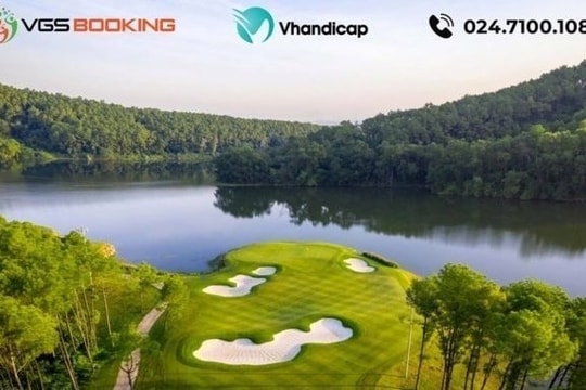 Golfer nhận ngay gói giải thưởng 20 triệu khi đặt sân qua VGS Booking
