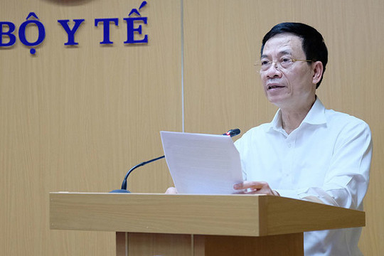 Bộ trưởng Nguyễn Mạnh Hùng: 'Ứng dụng công nghệ phòng chống dịch không thể nửa vời'