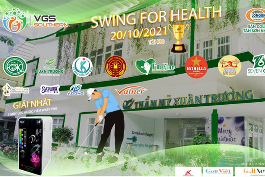 Phong trào golf phía Nam trở lại với giải Swing For Health