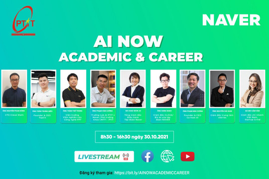 Tiếp cận công nghệ AI và cơ hội việc làm qua "AI Now: Academic & Career"
