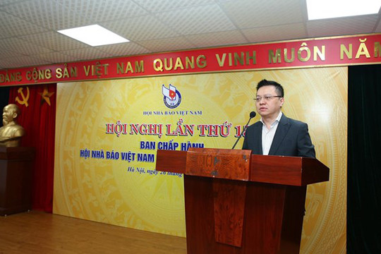 Nhà báo Lê Quốc Minh giữ chức Chủ tịch Hội Nhà báo Việt Nam 